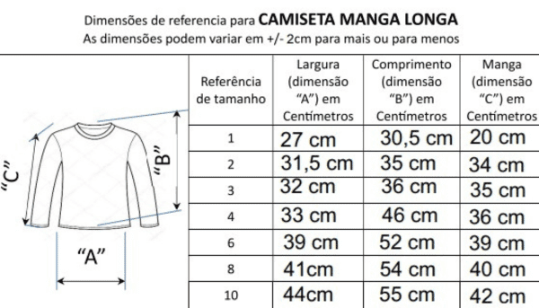 Camiseta Manga Longa - Imagem 2